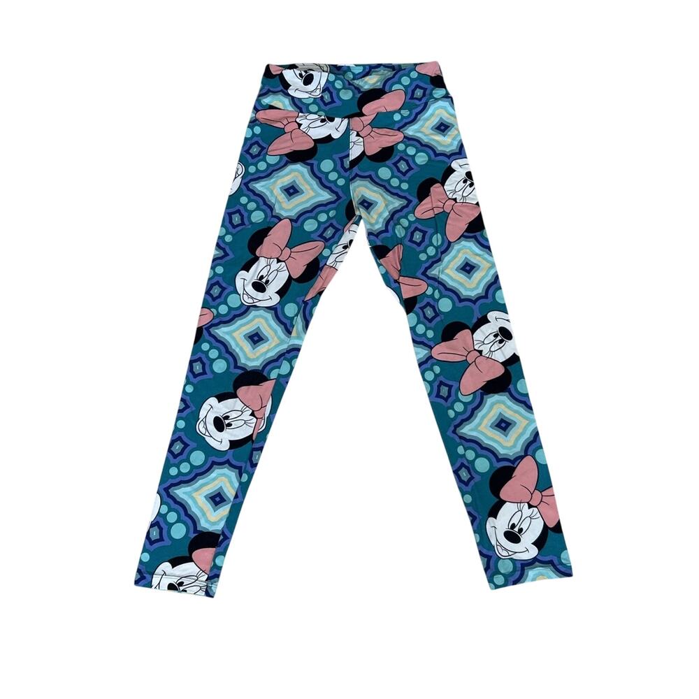 Disney LuLaRoe Minnie Mouse Leggings One Size Multicolor Stretch Pants